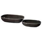 Aktuelles Ofenform 2er-Set dunkelgrau Angebot bei IKEA in Stuttgart ab 34,99 €