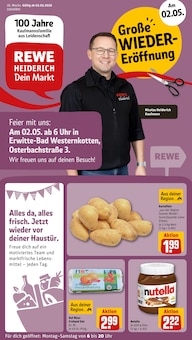REWE Prospekt Dein Markt mit 32 Seiten