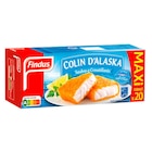 Panés de Colin d'Alaska surgelés "Maxi format X20" - FINDUS dans le catalogue Carrefour