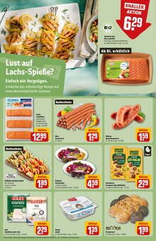 Lachs im REWE Prospekt "Dein Markt" mit 34 Seiten (Heidelberg)