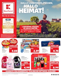 Supermarkt Prospekt von Kaufland in Kabelsketal Aktueller Kaufland Supermärkte Prospekt für Kabelsketal: Aktuelle Angebote mit 56} Seiten, 19.06.2025 - 25.06.2025