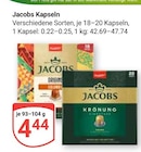 Original Angebote von Jacobs bei GLOBUS St. Ingbert für 4,44 €