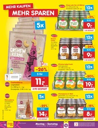 Walnüsse Angebot & Preis im aktuellen Netto Marken-Discount Prospekt Walnüsse Angebot im aktuellen Netto Marken-Discount Prospekt auf Seite 16