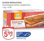 Wildlachsfilet Angebote von GLOBUS bei GLOBUS Frankenthal für 5,99 €