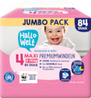 Premium Windeln von Hallo Welt im aktuellen budni Prospekt für 9,89 €