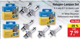 Halogen-Lampen-Set H4 Xenon-Look Angebote von Filmer bei Zimmermann Lehrte für 7,99 €
