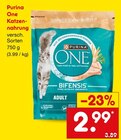 Aktuelles One Katzen-nahrung Angebot bei Netto Marken-Discount in Wuppertal ab 2,99 €