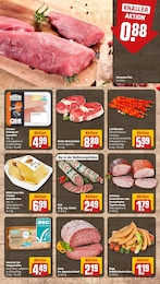 Bio Fleisch Angebot im aktuellen REWE Prospekt auf Seite 6