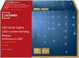 Rideau lumineux à LED - LIVARNO - Lidl à Échirolles Rideau lumineux à LED - LIVARNO en promo chez Lidl Échirolles à 5,99 €