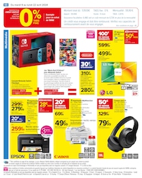 Offre Nintendo Switch dans le catalogue Carrefour du moment à la page 62