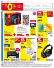 Nintendo Switch Angebote im Prospekt "Carrefour" von Carrefour auf Seite 62