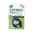 Ruban dymo letratag plast noir/blanc 12mm x 4m - DYMO en promo chez Bureau Vallée Ruban dymo letratag plast noir/blanc 12mm x 4m - DYMO dans le catalogue Bureau Vallée