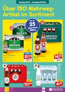 Becks im aktuellen Netto Marken-Discount Prospekt (Aachen) Becks im Netto Marken-Discount Prospekt "Aktuelle Angebote" mit 70 Seiten (Aachen)