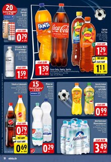 Coca Cola im EDEKA Prospekt "Aktuelle Angebote" mit 26 Seiten (Osnabrück)