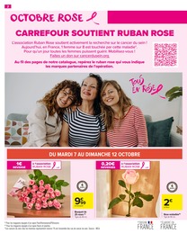 Offre Roses dans le catalogue Carrefour Market du moment à la page 4