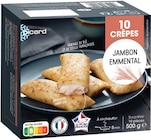 10 crêpes jambon-emmental - Picard en promo chez Picard Clamart à 2,39 €