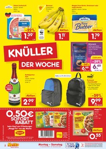 Wurst im aktuellen Netto Marken-Discount Prospekt (Leverkusen) Wurst im Netto Marken-Discount Prospekt "Aktuelle Angebote" mit 58 Seiten (Leverkusen)