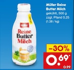 Reine Butter Milch Angebote von Müller bei Netto Marken-Discount Reutlingen für 0,69 €