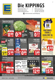 EDEKA Prospekt der Woche "Aktuelle Angebote" Seite 1, 11.05.2026 bis 16.05.2026 für Köln Aktueller EDEKA Prospekt "Aktuelle Angebote" Seite 1 von 24 Seiten für Köln