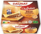 Burger le charolais boeuf - DAUNAT dans le catalogue Super U