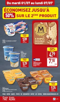 Promo Fromage frais dans le catalogue Aldi du moment à la page 11