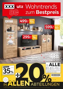 Vitrine Angebot im aktuellen XXXLutz Möbelhäuser Prospekt auf Seite 1