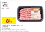 Chipolatas Supérieures X6 à Intermarché Super dans Louzac-Saint-André Chipolatas Supérieures X6 à Intermarché Super dans Louzac-Saint-André
