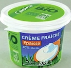 Crème fraiche 30% MG - CASINO BIO à 1,19 € dans le catalogue Géant Casino