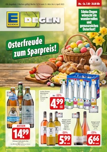EDEKA Prospekt Wir lieben Lebensmittel! mit 8 Seiten
