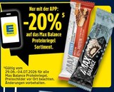Proteinriegel Angebote von Max Balance bei E center Mülheim