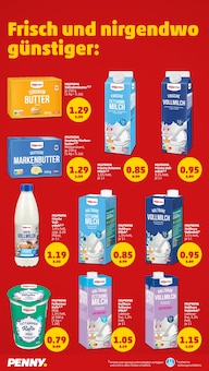 Milch im Penny Prospekt "Wer günstig will, muss Penny." mit 44 Seiten (Karlsruhe)