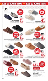 Chaussures en promo dans le catalogue Hyper U à la page 46