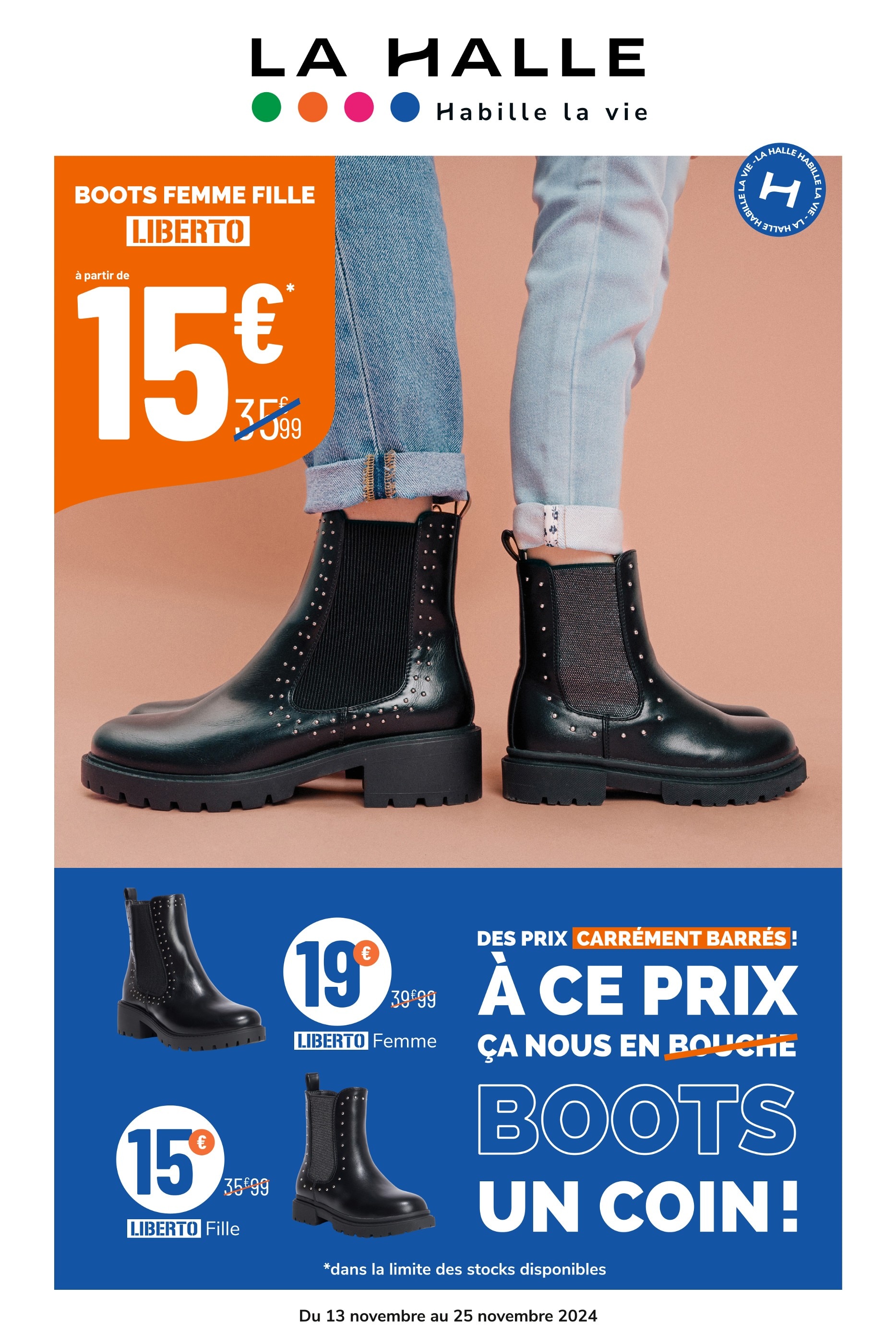 Bottes de pluie femme la halle on sale