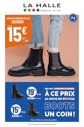 Offre Chaussure Bébé dans le catalogue La Halle du moment à la page 1