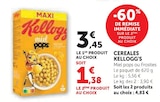 Céréales - KELLOGG'S en promo chez U Express Talence à 1,38 €