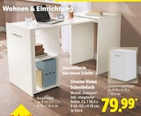Schreibtisch Modell 'Liverpool' Angebote von Livarno Home bei Lidl Dreieich für 79,99 €