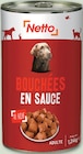 Bouchées en sauce au boeuf pour chien adulte - NETTO dans le catalogue Netto