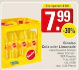 Aktuelles Cola oder Limonade Angebot bei WEZ in Löhne ab 7,99 €