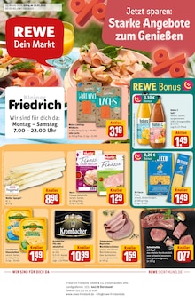 REWE Prospekt der Woche "Dein Markt" Seite 1, 18.05.2026 bis 23.05.2026 für Dortmund Aktueller REWE Prospekt "Dein Markt" Seite 1 von 27 Seiten für Dortmund