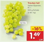 Trauben hell Angebot in Vacha Trauben hell im aktuellen Prospekt bei Netto Marken-Discount in Vacha