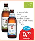 Bio Hell von Neumarkter Lammsbräu im aktuellen budni Prospekt