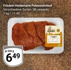 Putenschnitzel von Fräulein Heidemarie für 6,49 € bei GLOBUS im Angebot Putenschnitzel von Fräulein Heidemarie im aktuellen GLOBUS Prospekt