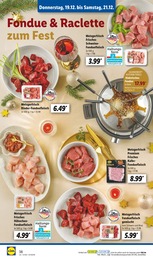 Lidl Fondue-Set im Prospekt 