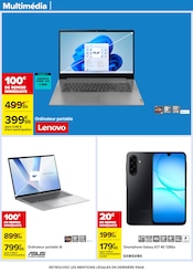 Ordinateur Portable Angebote im Prospekt "PRODUITS LAITIERS & VÉGÉTAUX" von Carrefour auf Seite 71