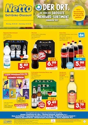 Coca Cola Zero im Netto Marken-Discount Prospekt in Hoyerswerda Aktueller Netto Marken-Discount Prospekt mit Coca Cola Zero, "DER ORT, AN DEM DU IMMER AUSGEZEICHNETE PREISE FINDEST.", Seite 1