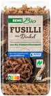 Aktuelles Fusilli oder Spaghetti aus Dinkel Angebot bei REWE in Frankfurt (Main) ab 1,29 €