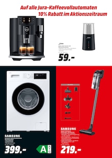 Waschmaschine im MediaMarkt Saturn Prospekt "Große Neueröffnung nach Umbau" mit 12 Seiten (München)