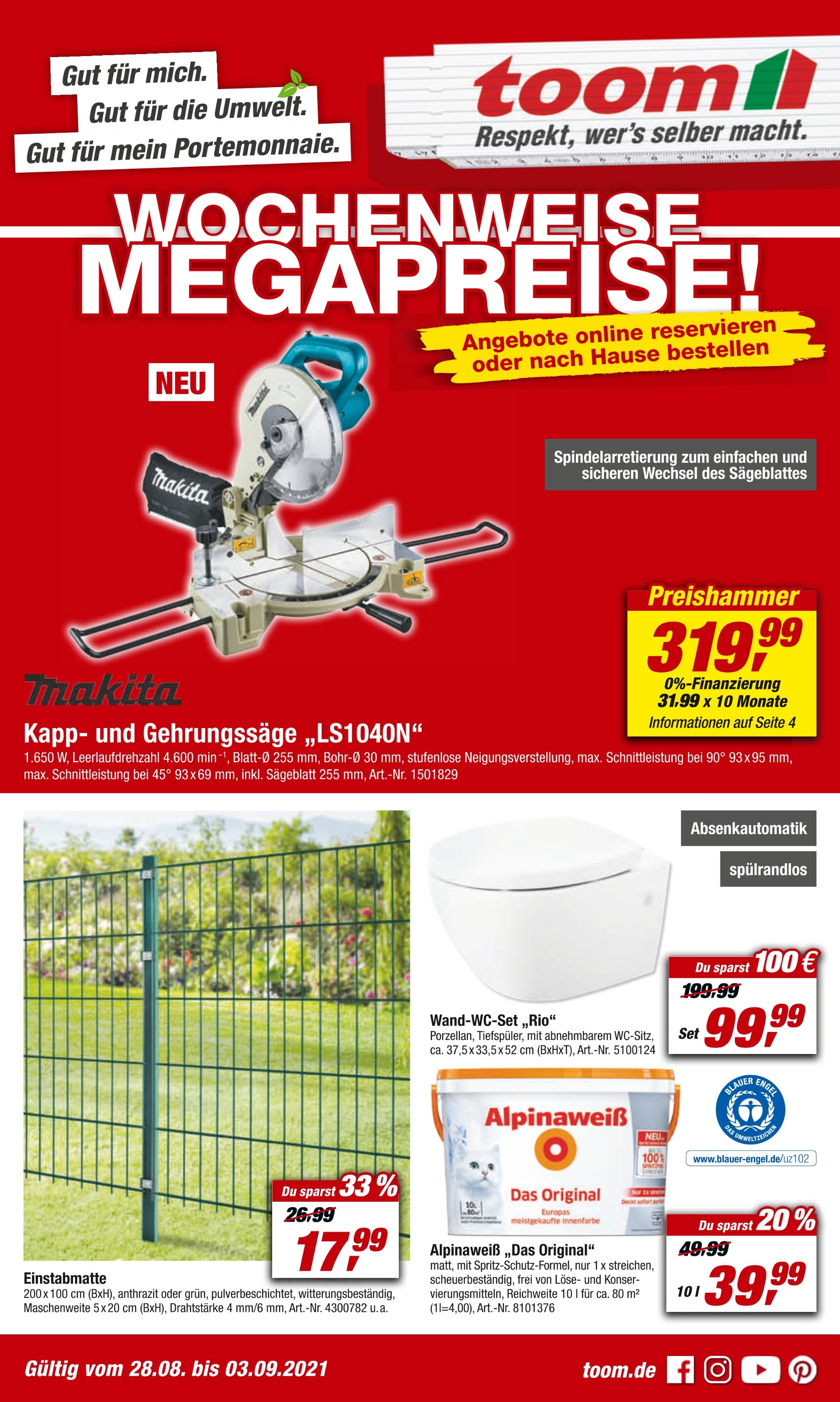 toom Baumarkt Hechingen Angebote im Prospekt und Katalog