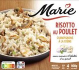 Risotto au Poulet Champignons à la crème surgelé - MARIE à 3,09 € dans le catalogue Géant Casino
