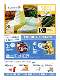 Catalogue Supermarchés E.Leclerc en cours à Fismes et alentours, L'arrivage de la semaine, 40 pages, 25/06/2024 - 06/07/2024